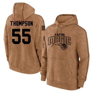 Youth Orlando Magic Ethan Thompson Brown 2023 Salute to Service Club Pullover Hoodie